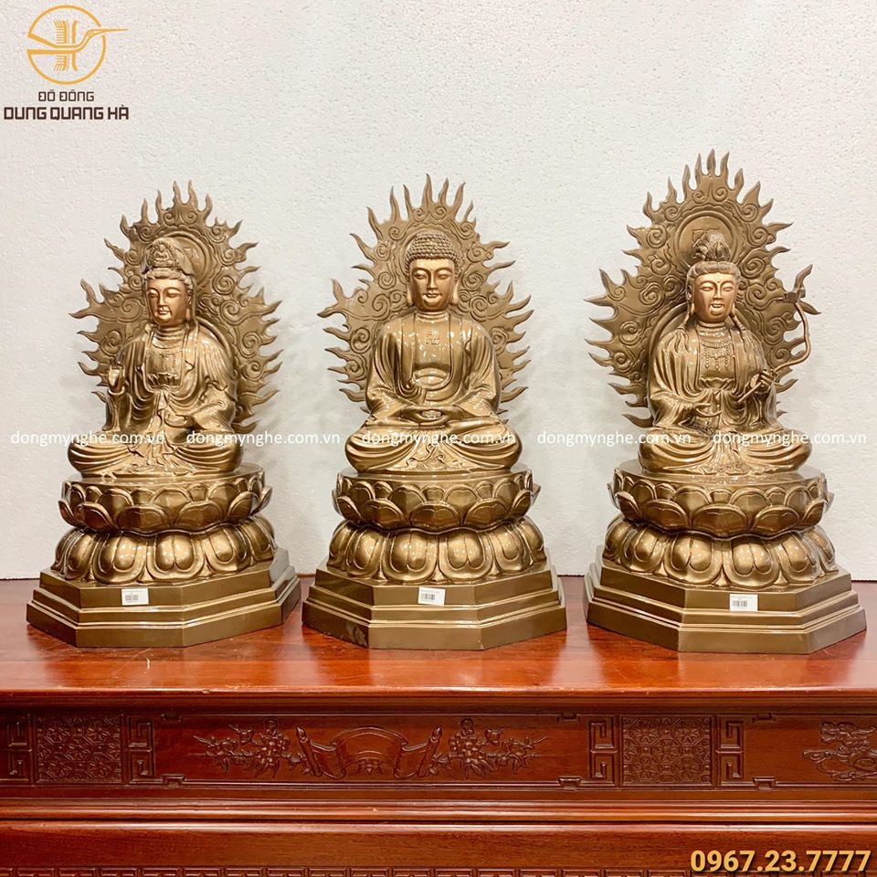 tượng tây phương tam thánh giá rẻ tượng tây phương tam thánh giá rẻ