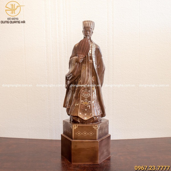 tượng gia cát lượng phong thủy tượng gia cát lượng phong thủy