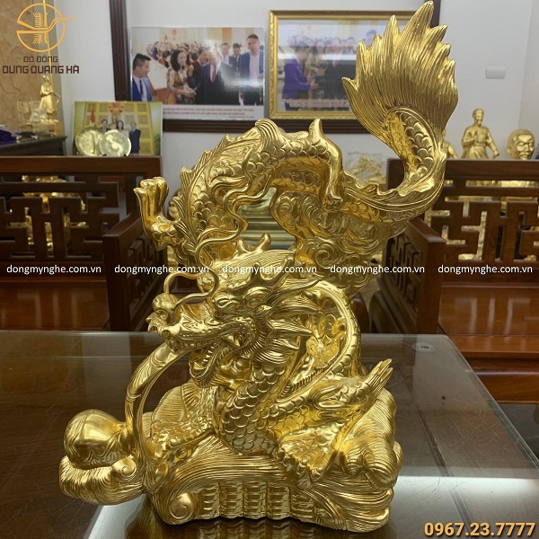 tượng rồng mạ vàng tượng rồng mạ vàng