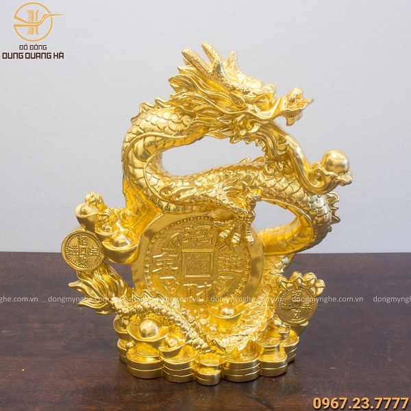 tượng rồng mạ vàng tượng rồng mạ vàng