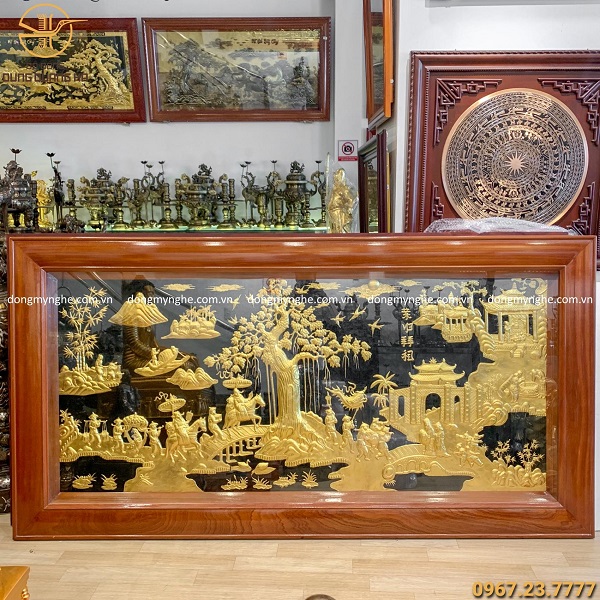 tranh treo tường phòng khách cao cấp 