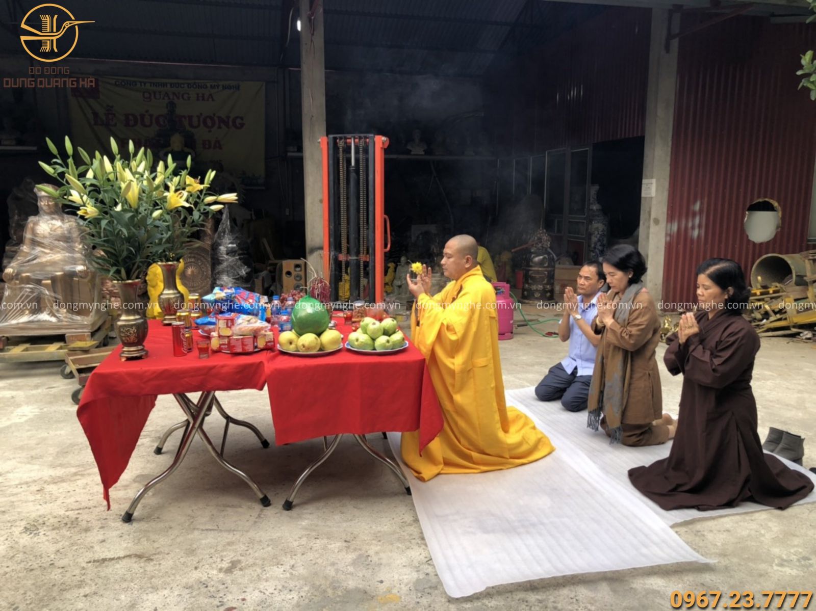 đúc chuông đồng