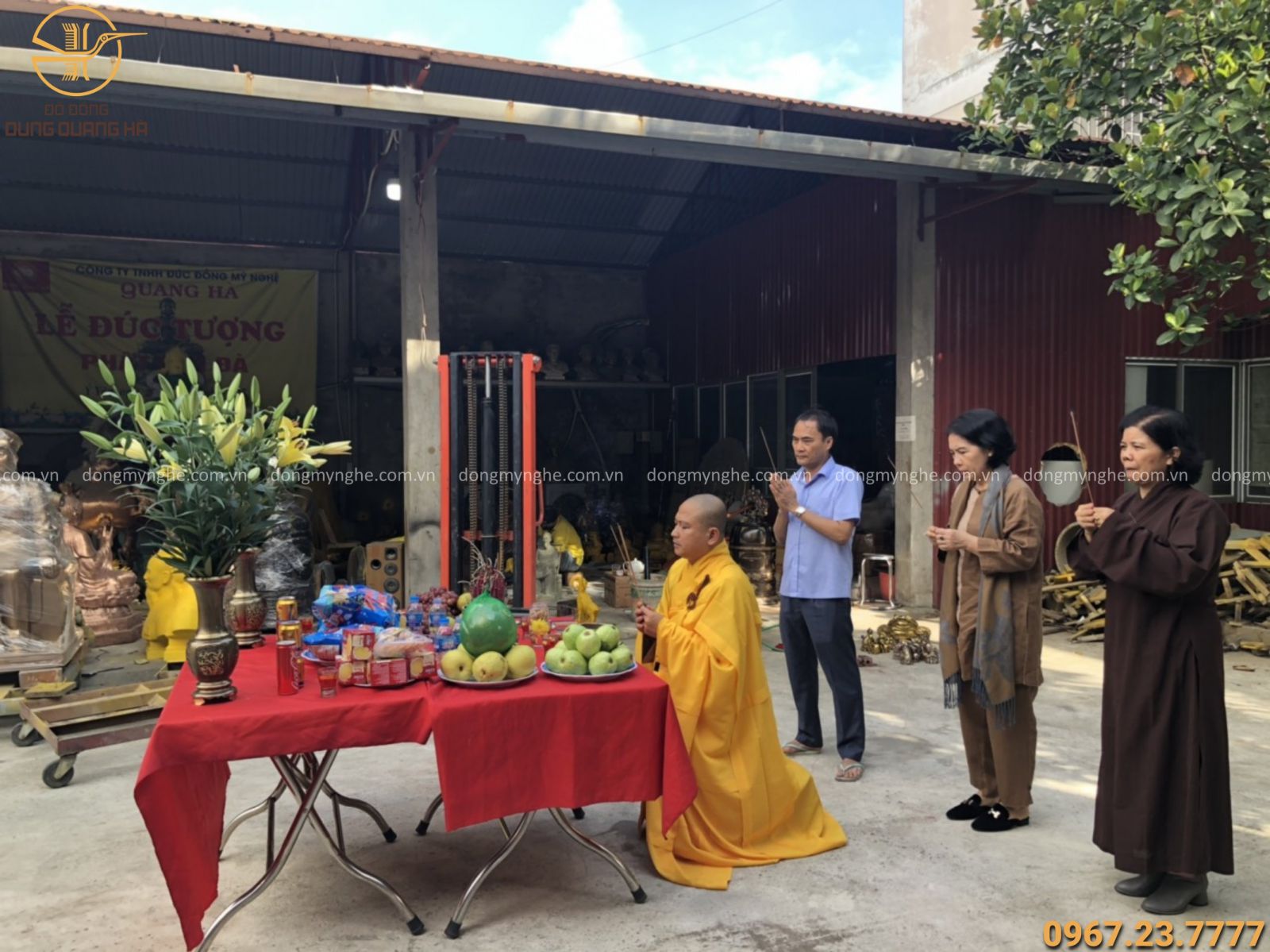 đúc chuông đồng