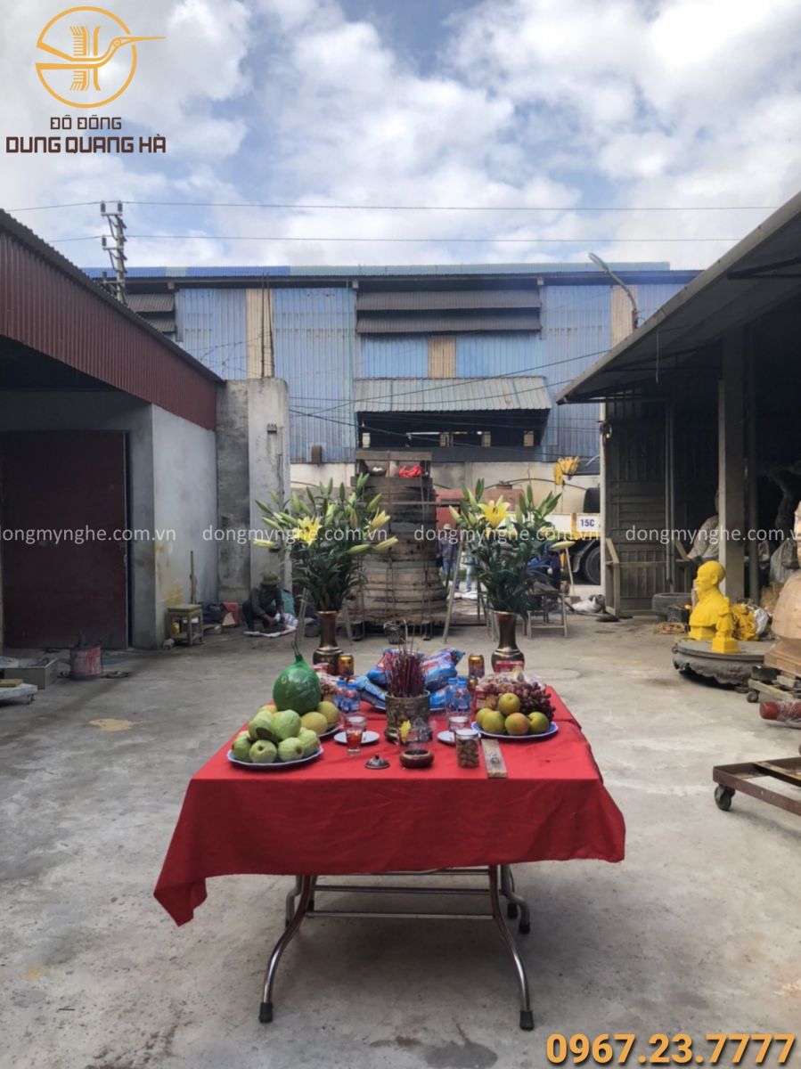 đúc chuông đồng