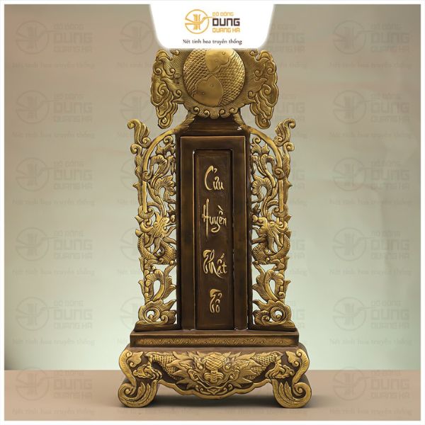 Bài Vị Bằng Đồng - Giá trị linh thiêng trong thờ cúng
