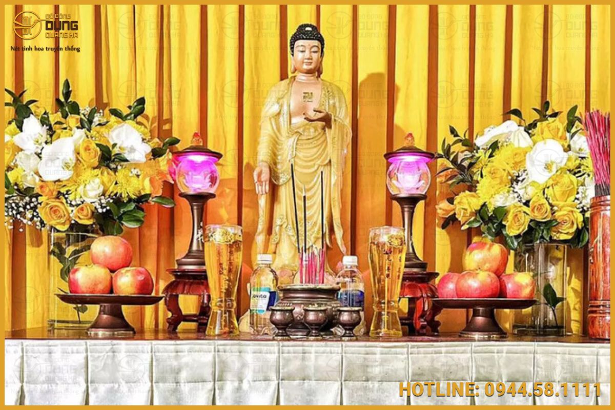 Lưu ý khi dâng nước cúng bàn thờ Phật