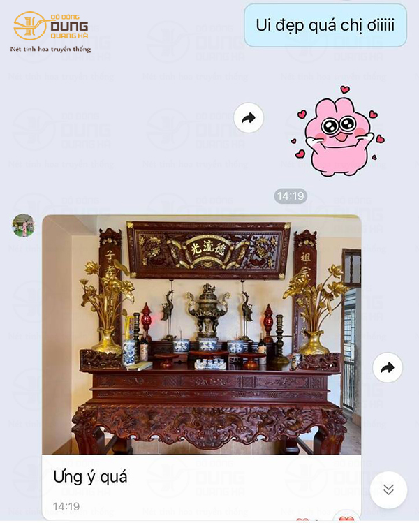 Feedback bộ đỉnh đồng ngũ sự khách Quảng Ninh