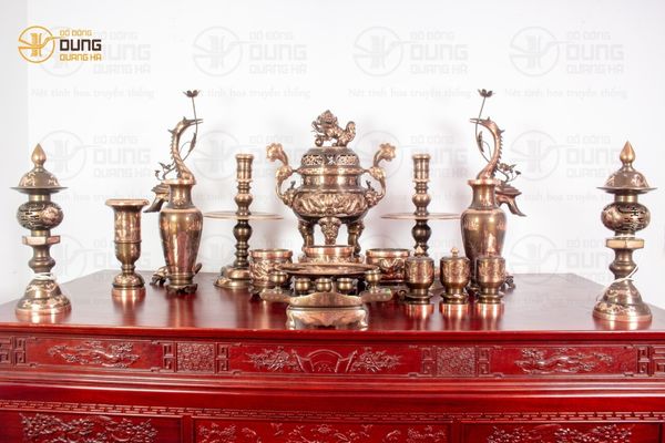 Gợi Ý Cách Chọn Đồ Thờ Bằng Đồng Cao Cấp 