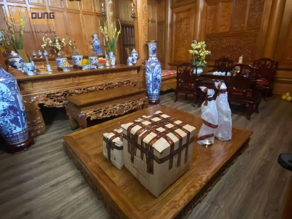 Bàn giao bộ ngũ sự 80 catut tại nhà thờ của khách hàng ở Hưng Yên