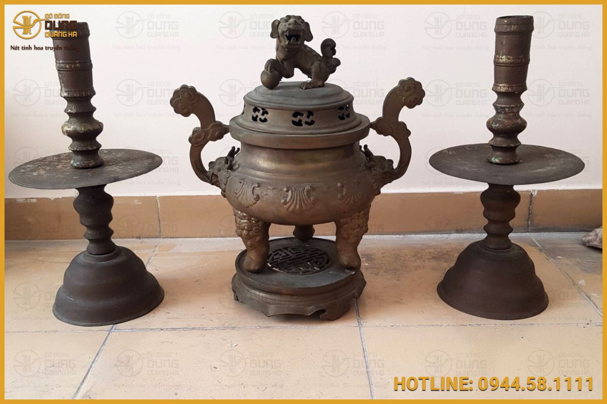 Những ưu điểm khi mua lư đồng cũ
