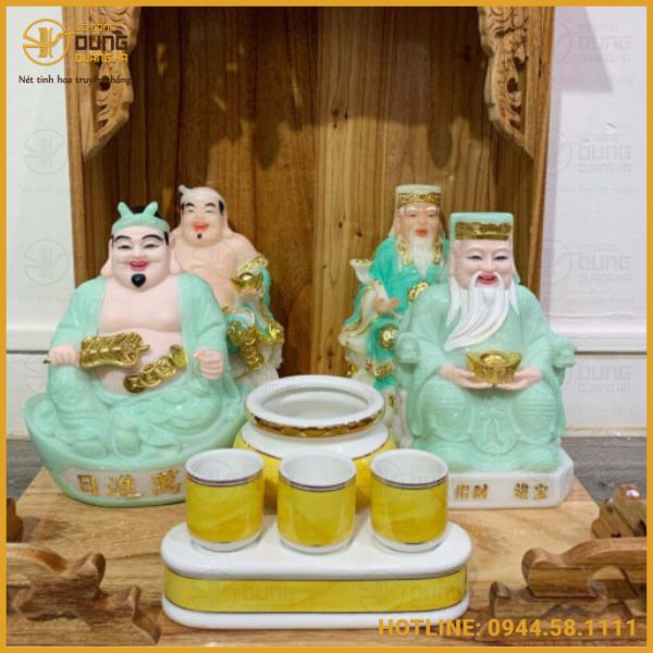 Lưu ý khi thờ Thổ Địa Thần Tài để thu hút vận may, tài lộc
