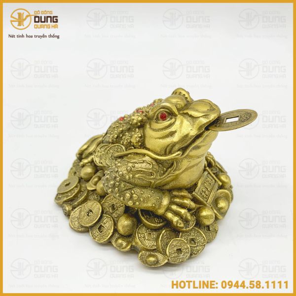 Ý nghĩa cóc ngậm tiền trong phong thuỷ