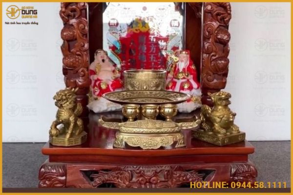 Đặt tỳ hưu trên bàn thờ Thần Tài có ý nghĩa gì?