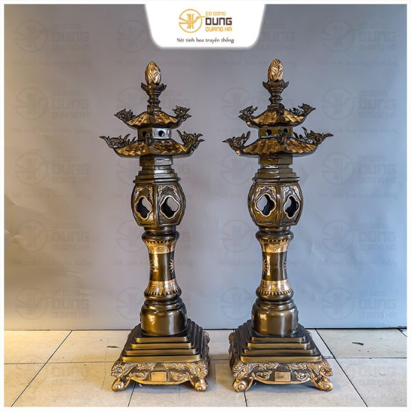 Khám Phá Về Đèn Thờ Cỡ Lớn Bằng Đồng 