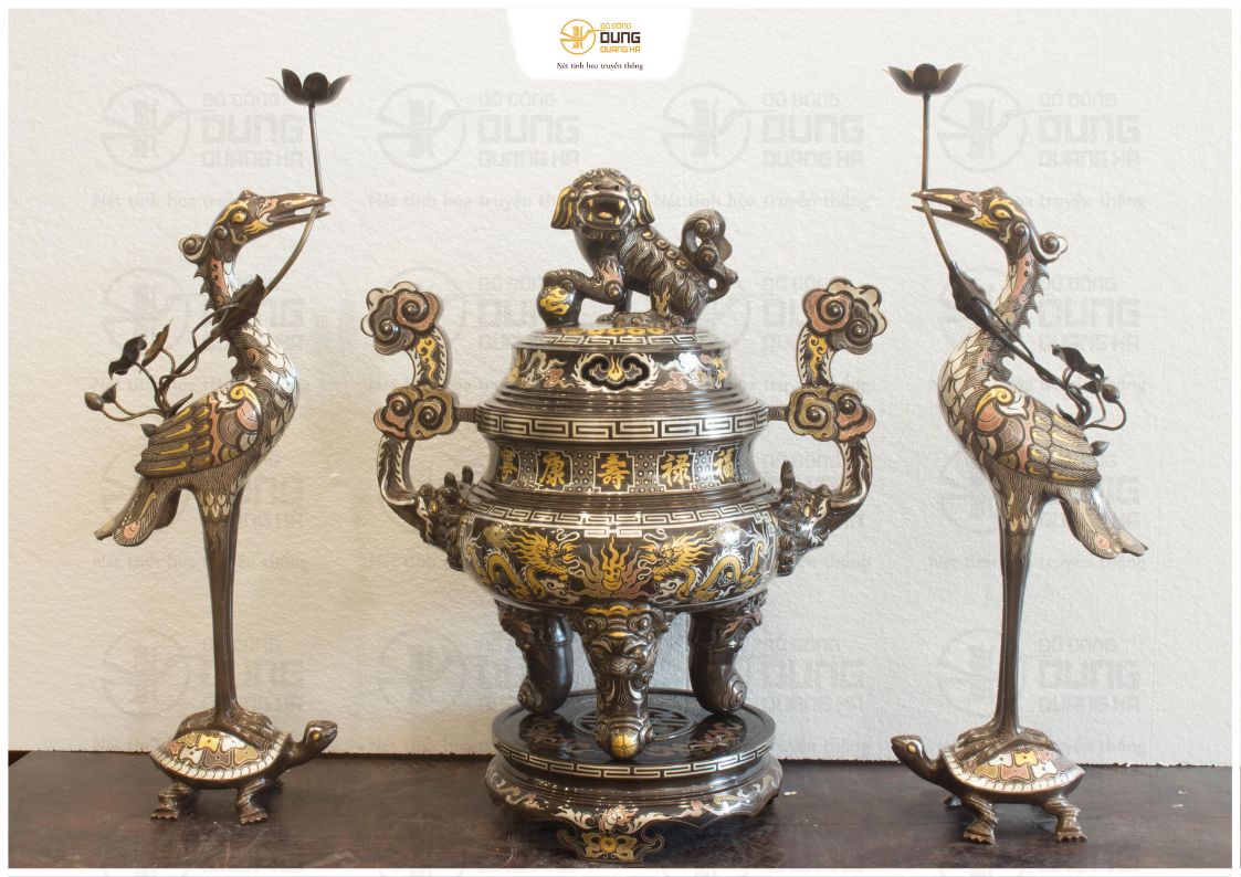 Lựa Chọn Bộ Đỉnh Hạc Đồng Chất Lượng Như Thế Nào ?