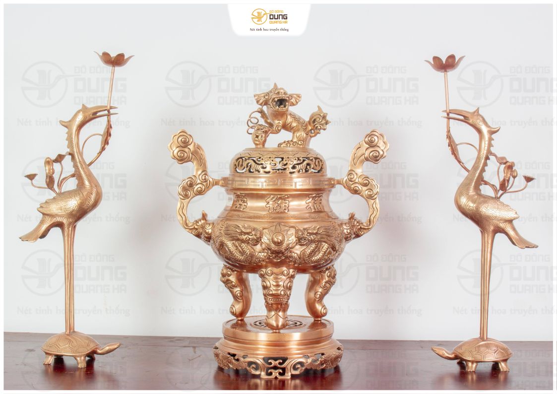 Lựa Chọn Bộ Đỉnh Hạc Đồng Chất Lượng Như Thế Nào ?