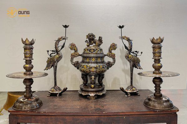 Yếu Tố Đánh Giá Đồ Đồng Khảm Ngũ Sắc Chi Tiết