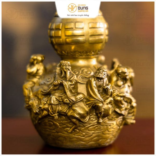 Hồ Lô Bát Tiên Bằng Đồng Trong Văn Hóa Dân Gian