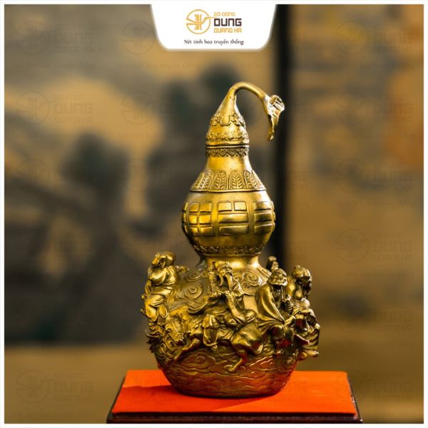 Hồ Lô Bát Tiên Bằng Đồng Trong Văn Hóa Dân Gian