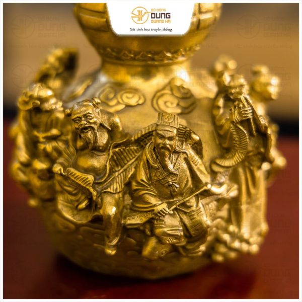 Hồ Lô Bát Tiên Bằng Đồng Trong Văn Hóa Dân Gian