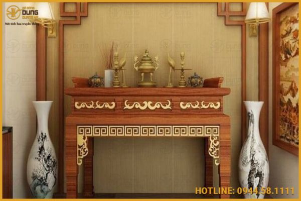 Gợi Ý Kích Thước Bàn Cúng Cơm Chuẩn Phong Thủy