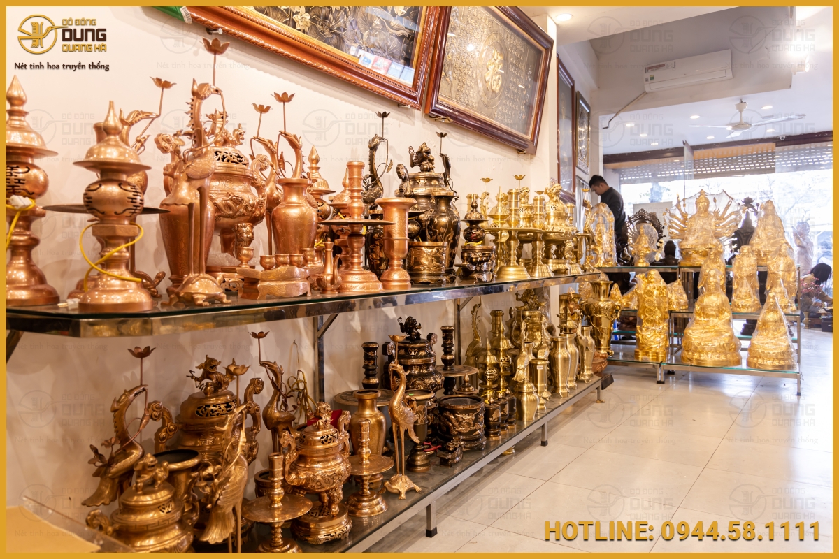 Kinh Nghiệm Mua Đồ Thờ Bằng Đồng Cao Cấp Và Sang Trọng 
