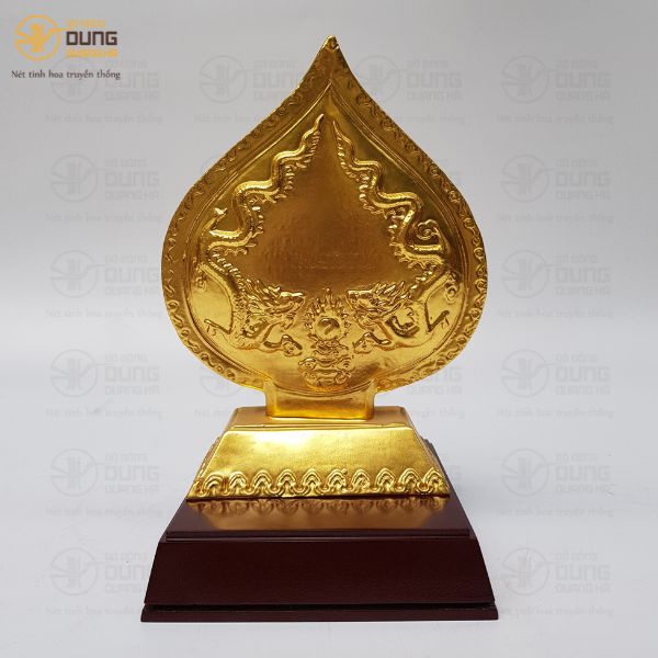 Ý Nghĩa Lá Bồ Đề Mạ Vàng trong tâm linh phong thủy