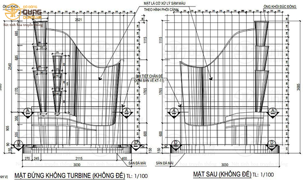 Lắp đặt Bia tưởng niệm 3m6 x 3m nhà đèn công ty Cổ Phần LANDSAIGON