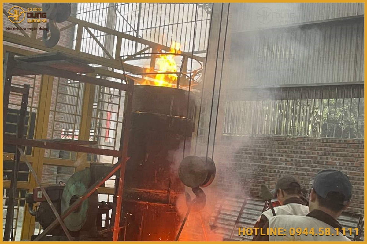 Lễ đúc tượng Phật