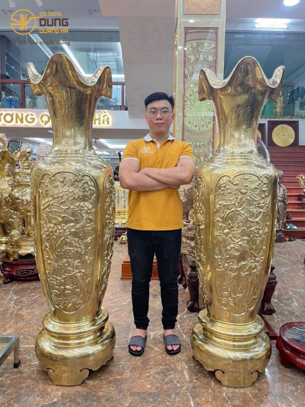 Đôi nét & Ý Nghĩa Lọ Lộc Bình Bằng Đồng Chuẩn 