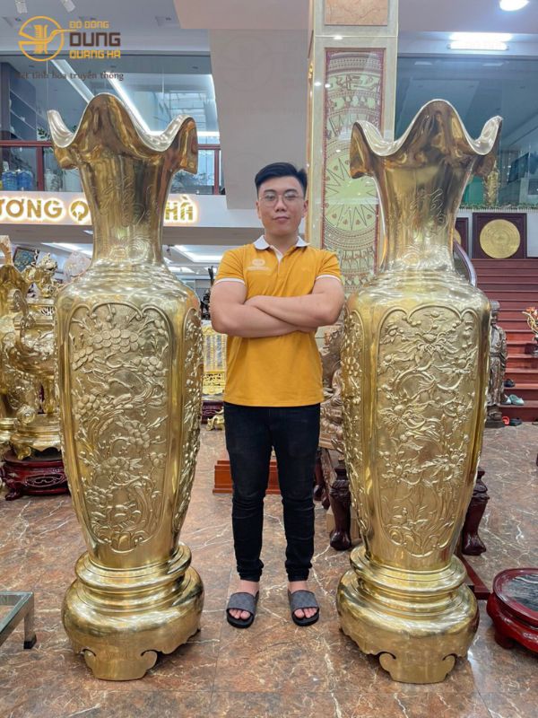 Hướng Dẫn Bày Trí Lọ Lục Bình Bằng Đồng Chuẩn