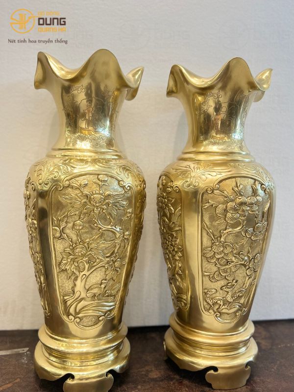 Hướng Dẫn Bày Trí Lọ Lục Bình Bằng Đồng Chuẩn