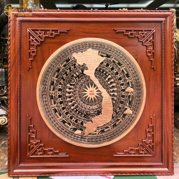 “Giải Đáp” Ý Nghĩa Mặt Trống Đồng Treo Tường 