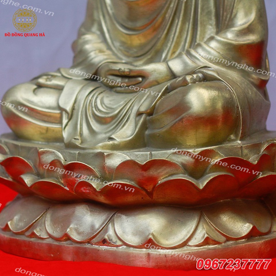 Tượng Phật Thích Ca đẹp nhất bằng đồng vàng