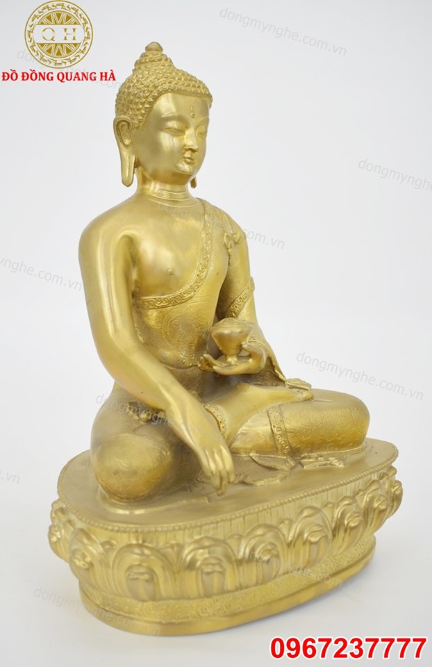 Tượng Phật Thái Lan bằng đồng vàng
