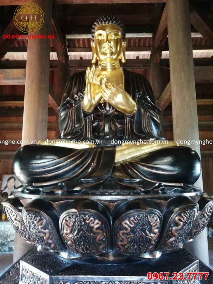 Dát vàng tượng Phật đủ kích thước