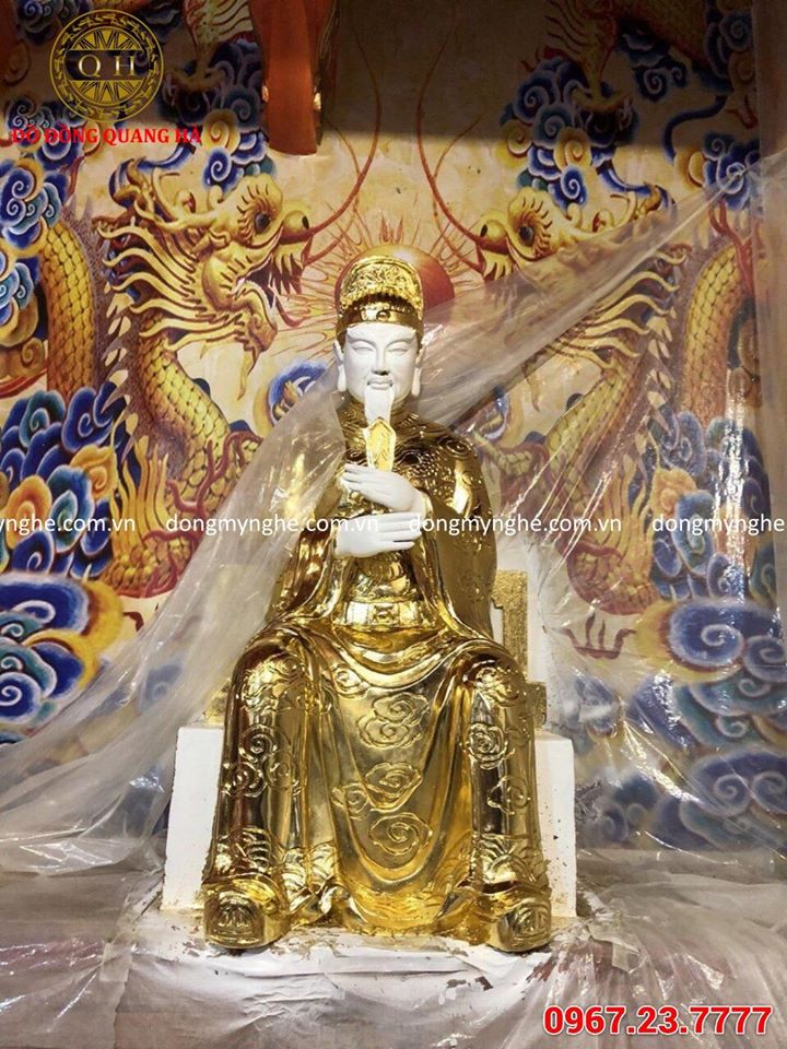 Dát vàng tượng Phật đủ kích thước