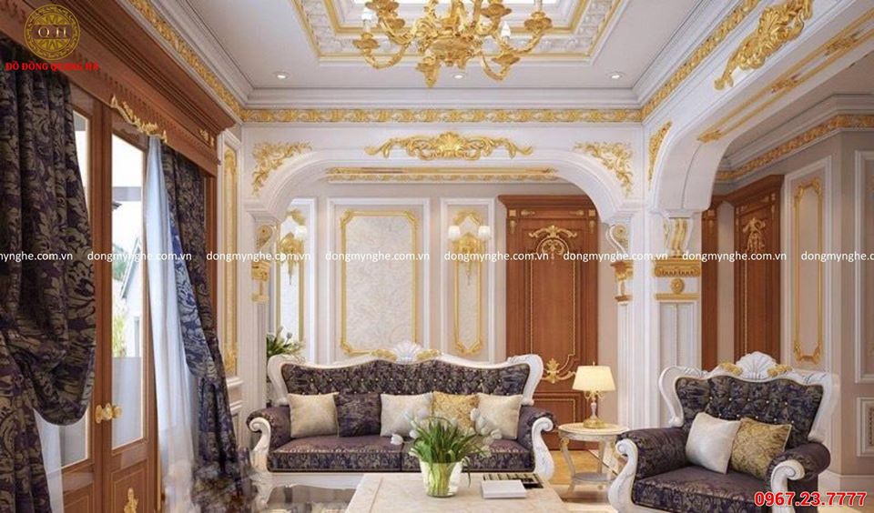 Dát vàng nội thất các loại kiến trúc phức tạp nhất