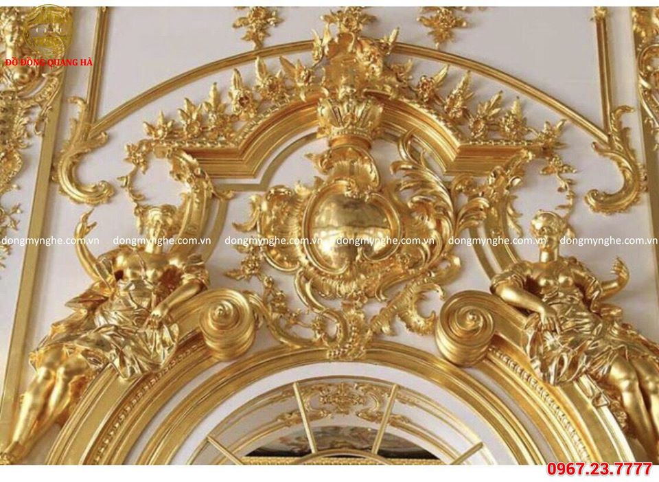 Dát vàng nội thất các loại kiến trúc phức tạp nhất