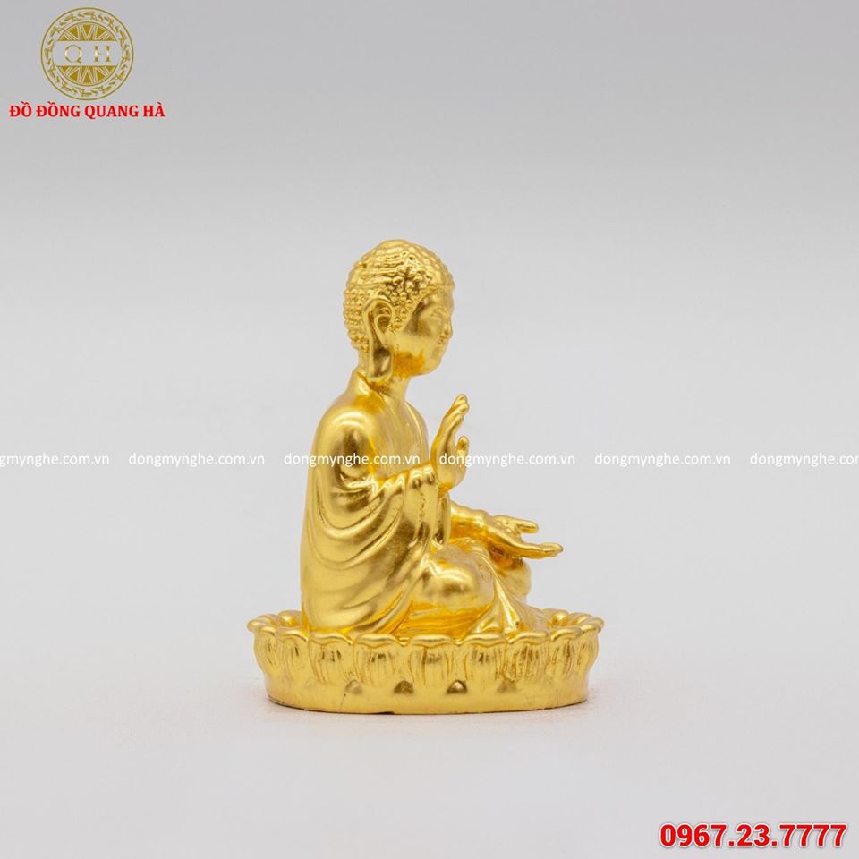 Tượng Phật Thái Lan thếp vàng 9999