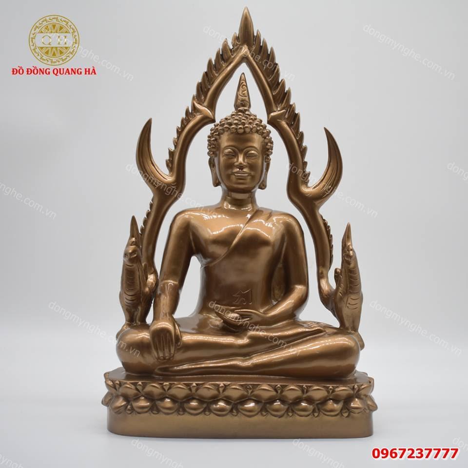Đúc tượng Phật Thái Lan cho khách bằng đồng đỏ