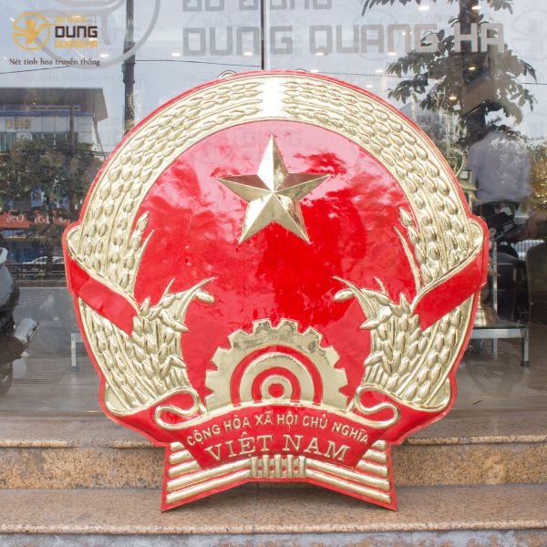 Quốc Huy Bằng Đồng - Biểu tượng dân tộc Việt Nam 