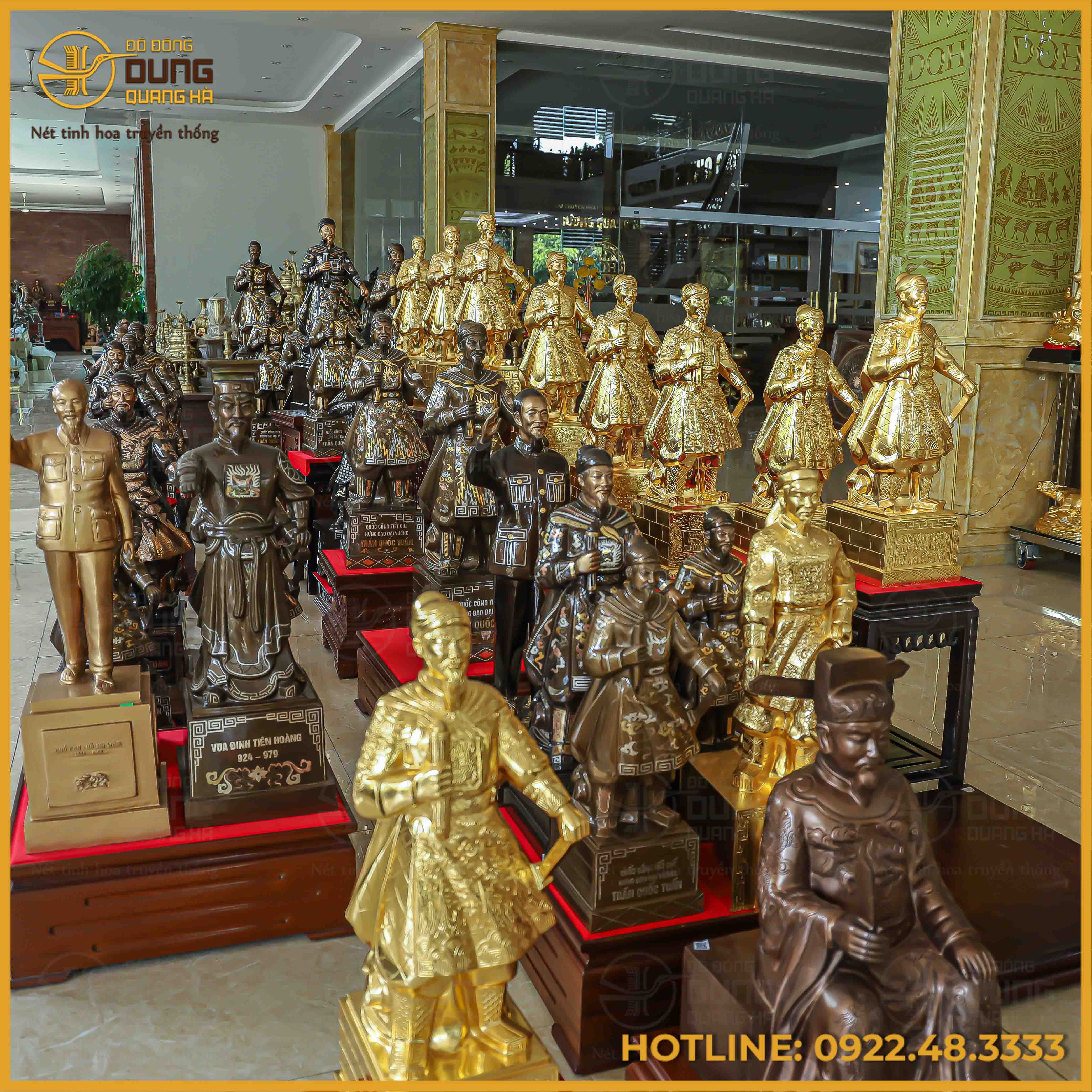Tổng hợp các mẫu tượng Trần Hưng Đạo bằng đồng cao cấp nhất