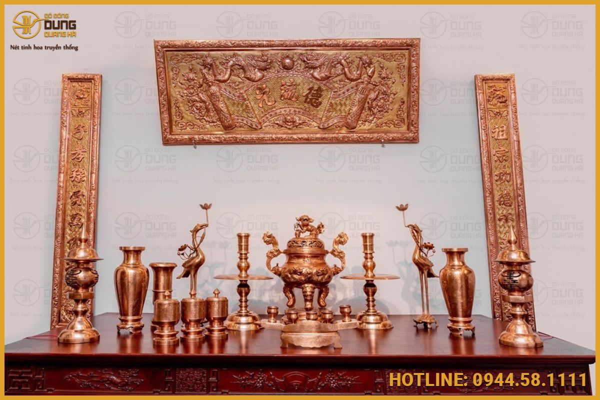 Bát hương thờ gia tiên