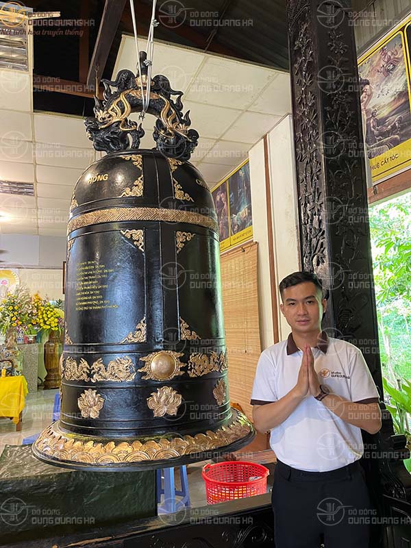 Đồ Đồng Dung Quang Hà Vinh dự được Tỳ Kheo Thích Giác Tâm mời tham gia lễ pháp hội niệm