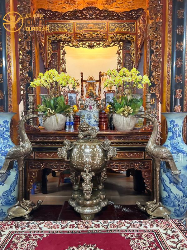 Giao hàng đồ thờ khách Hoài Đức - Hà Nội