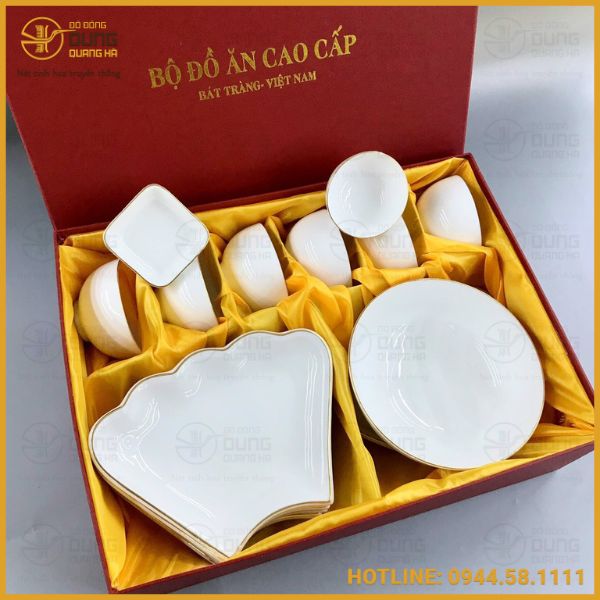 Bộ bát đĩa sứ