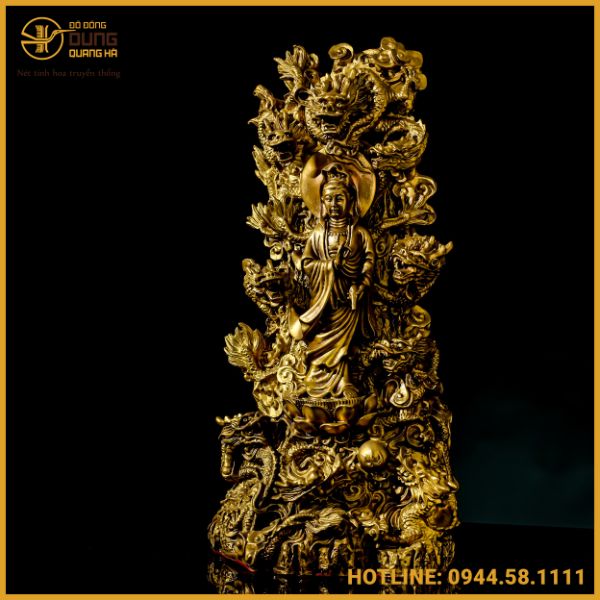 Một số mẫu tượng Phật nên bày trí trong phòng khách