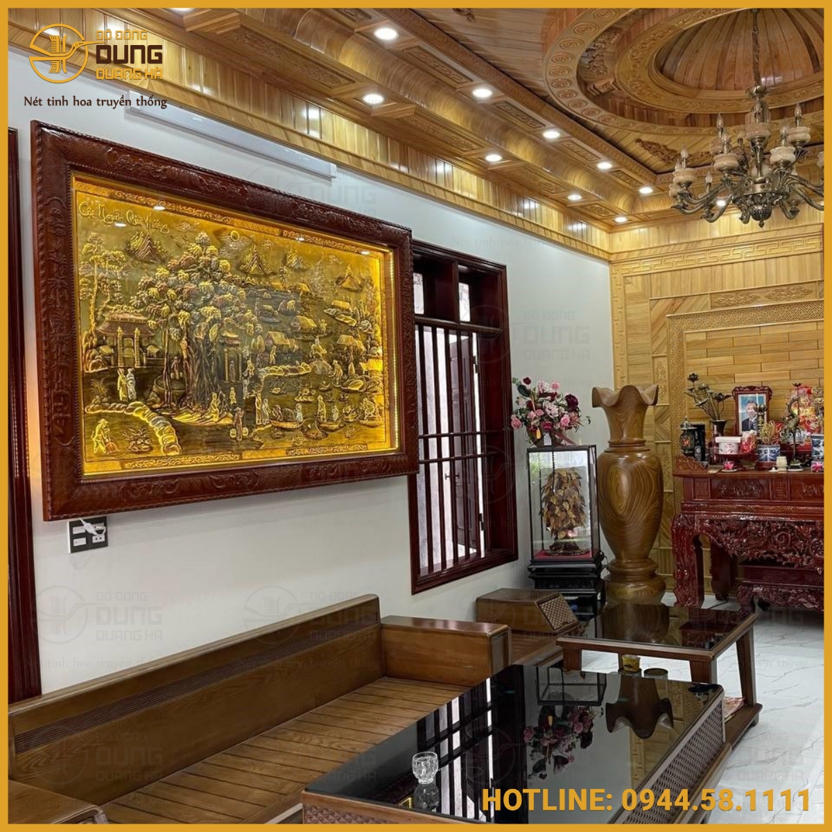 Chế tác tinh xảo, màu sắc sang trọng