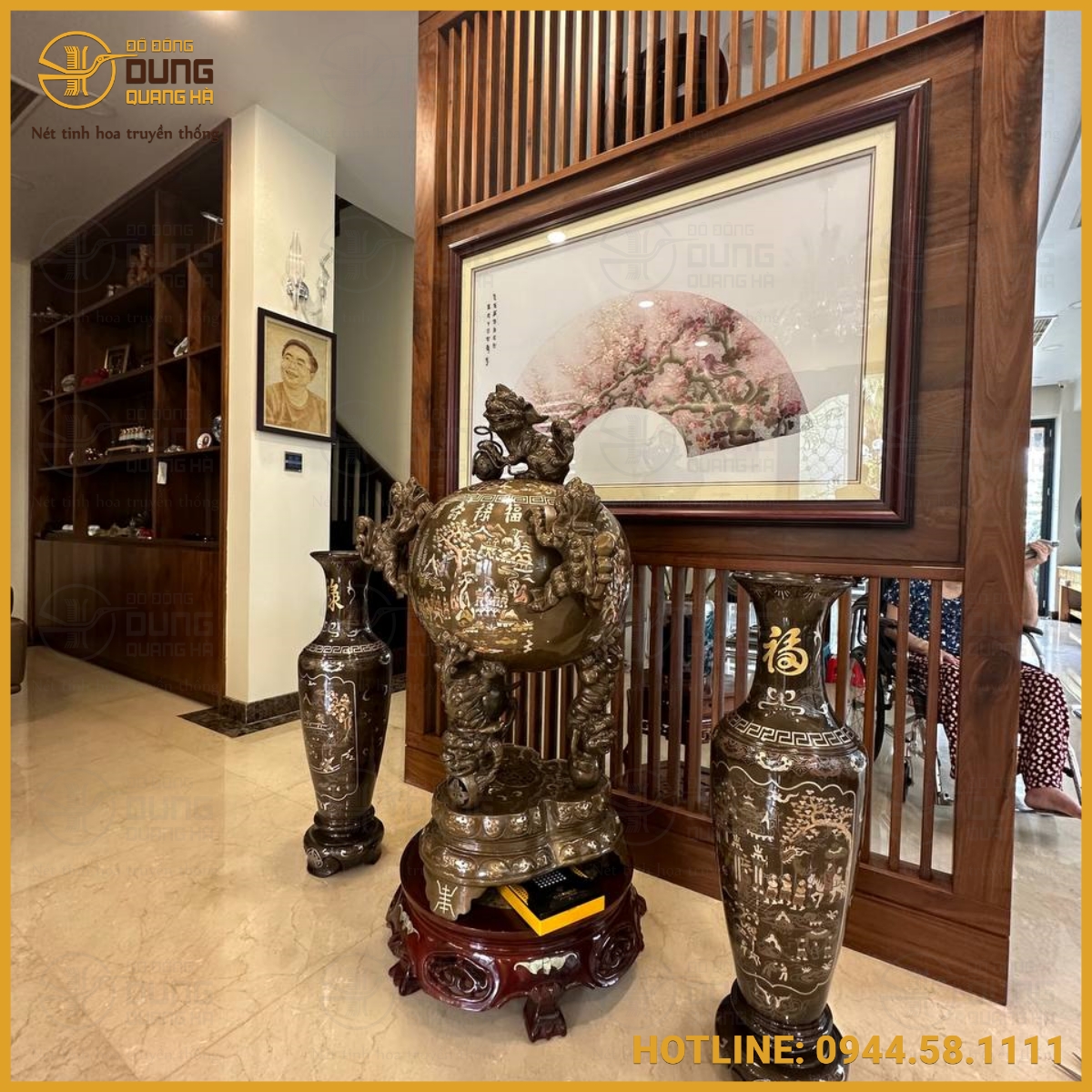 Màu sắc cổ kính, sang trọng